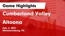 Cumberland Valley  vs Altoona  Game Highlights - Feb. 3, 2021