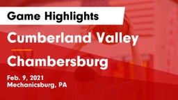 Cumberland Valley  vs Chambersburg  Game Highlights - Feb. 9, 2021