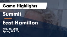 Summit  vs East Hamilton  Game Highlights - Aug. 19, 2023