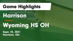 Harrison  vs Wyoming HS OH Game Highlights - Sept. 25, 2021