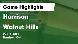 Harrison  vs Walnut Hills  Game Highlights - Oct. 2, 2021