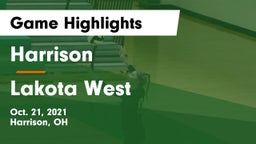 Harrison  vs Lakota West  Game Highlights - Oct. 21, 2021