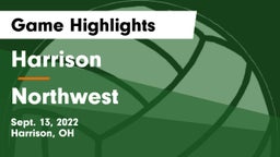 Harrison  vs Northwest  Game Highlights - Sept. 13, 2022