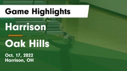 Harrison  vs Oak Hills  Game Highlights - Oct. 17, 2022