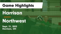 Harrison  vs Northwest  Game Highlights - Sept. 21, 2023