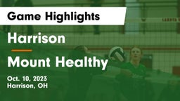 Harrison  vs Mount Healthy  Game Highlights - Oct. 10, 2023