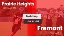 Matchup: Prairie Heights vs. Fremont  2019