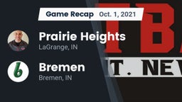 Recap: Prairie Heights  vs. Bremen  2021