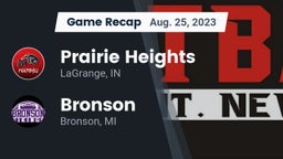 Recap: Prairie Heights  vs. Bronson  2023