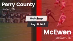 Matchup: Perry County High vs. McEwen  2018