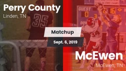 Matchup: Perry County High vs. McEwen  2019