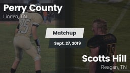 Matchup: Perry County High vs. Scotts Hill  2019