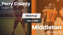 Matchup: Perry County High vs. Middleton  2019