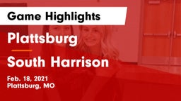 Plattsburg  vs South Harrison  Game Highlights - Feb. 18, 2021