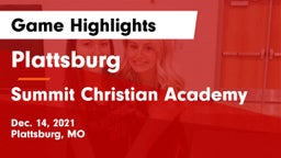 Plattsburg  vs Summit Christian Academy Game Highlights - Dec. 14, 2021