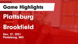 Plattsburg  vs Brookfield  Game Highlights - Dec. 27, 2021