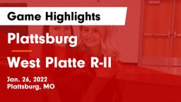 Plattsburg  vs West Platte R-II  Game Highlights - Jan. 26, 2022