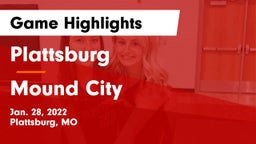 Plattsburg  vs Mound City  Game Highlights - Jan. 28, 2022