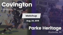 Matchup: Covington vs. Parke Heritage  2018