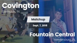 Matchup: Covington vs. Fountain Central  2018