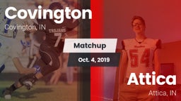 Matchup: Covington vs. Attica  2019