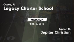 Matchup: Legacy Charter vs. Jupiter Christian  2015