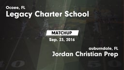 Matchup: Legacy Charter vs. Jordan Christian Prep 2016