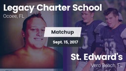 Matchup: Legacy Charter vs. St. Edward's  2017