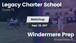 Matchup: Legacy Charter vs. Windermere Prep  2017