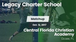 Matchup: Legacy Charter vs. Central Florida Christian Academy  2017