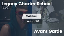Matchup: Legacy Charter vs. Avant Garde 2018