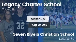Matchup: Legacy Charter vs. Seven Rivers Christian School 2019
