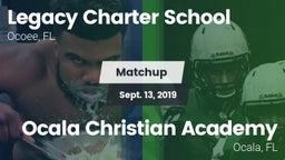 Matchup: Legacy Charter vs. Ocala Christian Academy 2019