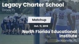Matchup: Legacy Charter vs. North Florida Educational Institute  2019