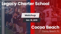Matchup: Legacy Charter vs. Cocoa Beach  2019