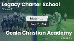 Matchup: Legacy Charter vs. Ocala Christian Academy 2020