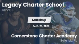 Matchup: Legacy Charter vs. Cornerstone Charter Academy 2020