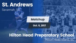 Matchup: St. Andrew's High vs. Hilton Head Preparatory School 2017