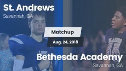 Matchup: St. Andrew's High vs. Bethesda Academy 2018
