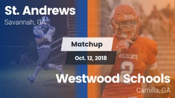 Matchup: St. Andrew's High vs. Westwood Schools 2018