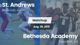 Matchup: St. Andrew's High vs. Bethesda Academy 2019