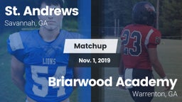 Matchup: St. Andrew's High vs. Briarwood Academy  2019