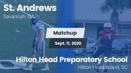 Matchup: St. Andrew's High vs. Hilton Head Preparatory School 2020