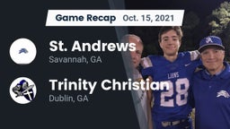 Recap: St. Andrews  vs. Trinity Christian  2021
