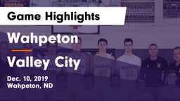 Wahpeton  vs Valley City  Game Highlights - Dec. 10, 2019