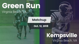 Matchup: Green Run High vs. Kempsville  2018