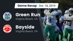 Recap: Green Run  vs. Bayside  2019