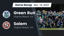 Recap: Green Run  vs. Salem  2022