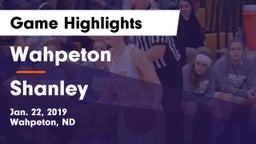 Wahpeton  vs Shanley  Game Highlights - Jan. 22, 2019