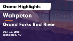 Wahpeton  vs Grand Forks Red River  Game Highlights - Dec. 30, 2020